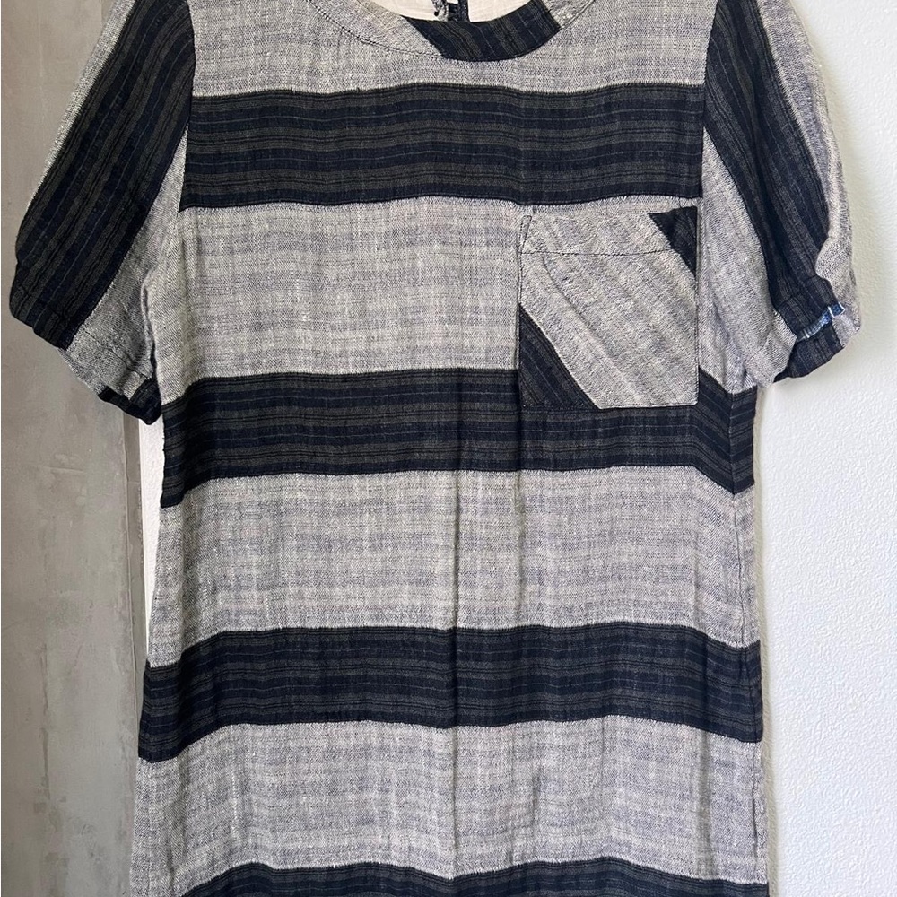 Ace & Jig Short-Sleeve Shirt - Black & Gray